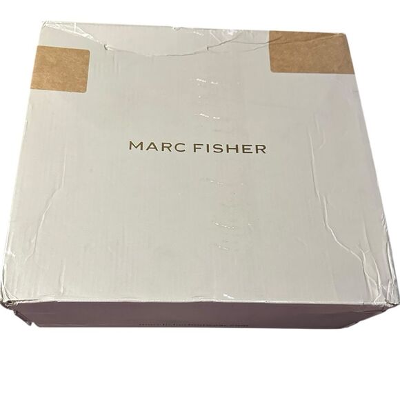 Marc Fisher Mayden SZ 10M Stretch Pointed toe Ankle Boots medium natural suede - Picture 7 of 10